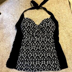 Maternity tankini swim top